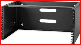 StarTech com 6U Wall Mount Network Rack   14 Inch Deep Low Profile   19 Patch Panel Bracket