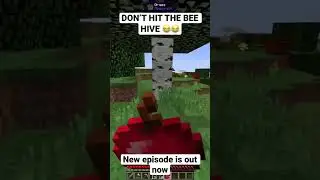 🐝 were mad # #minecraft #minecraftshorts #minecrafthumor #minecraftmemes #series #minecraftjokes