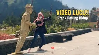 Video Lucu, Prank Patung Hidup Lucu Bikin Ngakak..!! Statue Prank