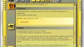 Ceebot-a : walkthrough 1 - Move