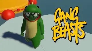 JUST CHILLIN ON SOME ICE.. Gang Beasts Online