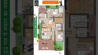 4BHK Duplex House Plan in 34 by 60 Feet #houseplan