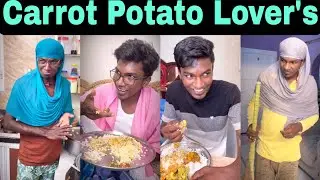 Carrot Potato Lover&rsquo;s 🤣| Share With Aviyal Lover&rsquo;s😜| Kumari Spl 😋|Reality💯| #shorts | #vlogzofrishab