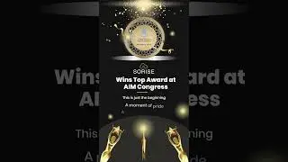 Sorise Wins Best EdTech AI App at AIM Congress 2025! 🏆