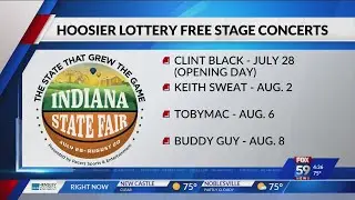 Indiana State Fair announces first wave of 2023 free stage concerts, including Clint Black and Keith