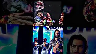🤬Jeff Hardy vs Roman Reigns😈 #shorts