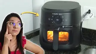 Ligando pela primeira vez AIR FRYER PHILIPS WALITA / Série 2000 XL - Digital, 6.2 Litros (NA230/00)