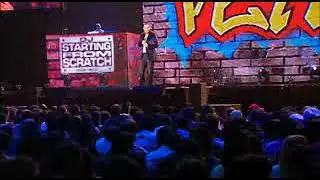 Russell peters calling fudi on stage
