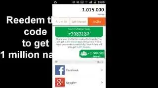 App Nana 1 million hack code !!