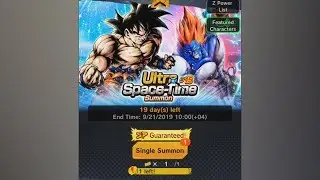 Dragon Ball Legends - UST #15: Guaranteed Sparking Ticket Summon [Gold Ticket]