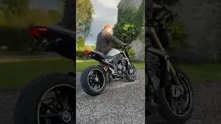 Triumph speed triple 1200 race fit exhaust sound 🔈 #motobike #triumph #1200cc #speedtriple #viral