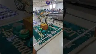 Some lowrider bikes and a peddle car @ Ven Show #lowriderbike #lowriderlifestyle #bycycle #carshow