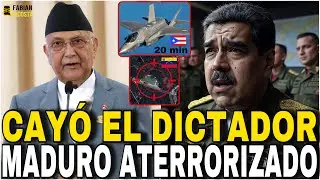 &Uacute;LTIMO : 🚨 MADURO ATERRORIZADO HA CA&Iacute;DO UNA DICTADURA SIN ALIADOS Y TRAICIONADOS