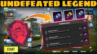 How To Complete Undefeated Legend Achievement In PUBG/BGMI🔥Get 200+ Achievement Points In Pubg/Bgmi