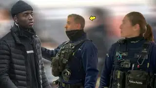 FAUX Agent de Securite VS Police!