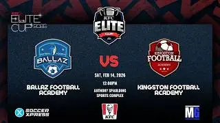 LIVE: Ballaz vs Kingston Football Academy | KFC U18 Elite Cup Match Day 1