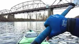 Gasconade River Kayak Paddle, Hazelgreen Access to Schlicht Springs Access 31 Miles