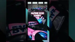 Alpine 2026 F1 LIVERY #alpine #2026 #f1 #formula1 #f1shorts #shorts #f1news #news #2026 #france #yt