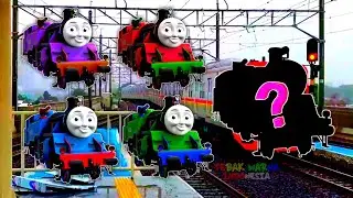 Bikin Ngakak.! Tebak Gambar Kereta KRL Berganti Wajah Kereta Thomas Kok Bisa Ya?