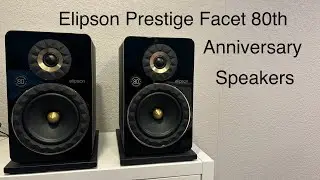 Акустические системы Elipson Prestige Facet к 80-летию. Великолепный звук среднего диапазона!