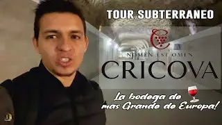 Tour Subterraneo en CRICOVA 🍷 - La bodega de VINOS mas grande de EUROPA.
