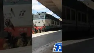 [Treni] E656.033 XMPR + Treno Intercity Notte 782 Trenitalia in partenza da Palermo Centrale