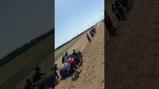 150MPH into the SAND TRAP at Texas Motorplex, there was only one way to get it out quickly 🤣