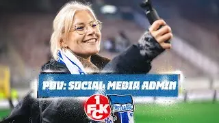 So l&auml;uft ein SPIELTAG als SOCIAL MEDIA ADMIN... | 1. FC Kaiserslautern 🆚 Hertha BSC