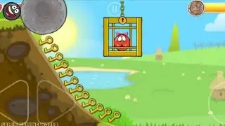 Red Ball 4 Hills Vs Caves Boss with Black Ball 