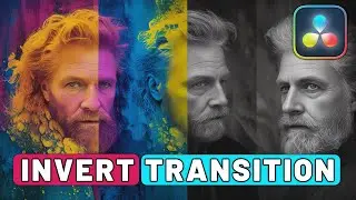 INVERT COLOR FLICKER Transition In Davinci Resolve