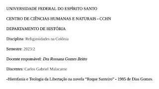 Apresenta&ccedil;&atilde;o do meu ensaio: 