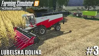 Corn & Wheat Harvest + GPS Install | Lubelska Dolina | Farming Simulator 19 | Ep.3