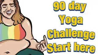 Plus Size Yoga | 90 Day Yoga Challenge