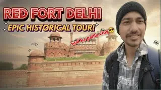 Saal ke pahle din gye lal qila dekhne | Red fort a historical place 