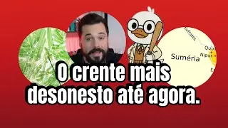 Refutando crente que n&atilde;o sabe o que &eacute; bact&eacute;ria. 