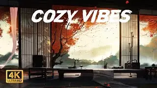 Autumn Evening Lo-fi: Cozy Lakeside Vibes  🍁 Lofi Music for Study/Relax/Work