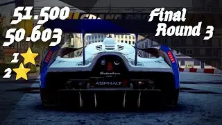 1⭐ 51.500 - 2⭐ 50.603 | Glickenhaus 004C GP - Final Round 3 [ Big Passions ] - Asphalt 9