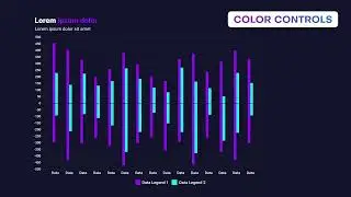 31    Bar Chart   Positive & Negative, Infographics ft  analytics & bar