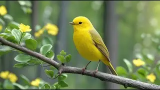 Deep Calm for Anxiety 🌿🕊️ Birds Chirping & Slow Music for Sleep and Nervous System Relief