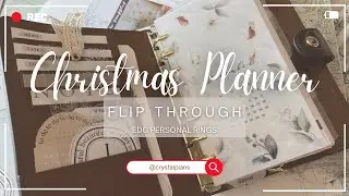 CHRISTMAS SET UP EDC PERSONAL RINGS PLANNER // lots of freebies