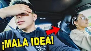 Mi hermano me presta su auto deportivo y sale mal😰 (chocamos)| Andreita Perich ft. Javier Perich