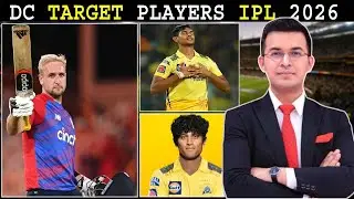Delhi Capitals Target players IPL Auction 2026 | DC New Squad & Retained Players retantion|News Copy
