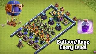 Every Level vs Air Defense Clash of clans | TOTAL CLASHING | 2021