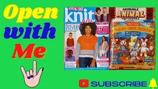 Open With Me No 70 Knit Now Magazine Issue No 145  &  2 Free Gifts