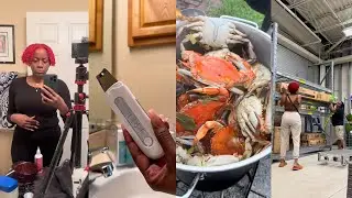 WE GOT IT FOR $125 at Walmart + Organizing Beauty Products + Content Set Up + Crab Boil at Home