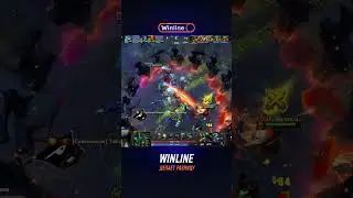Гениальный мув от саппорта Рики &mdash; сбивает МК с дерева! #pgl #dota #dota2 #дота