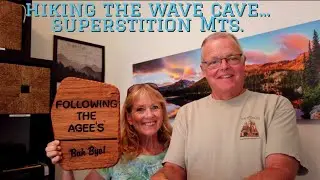 Hiking The Wave Cave, Superstition Mountains, AZ