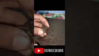टुटा हुआ बाबिन केस कैसे जोड़े। How to repair damaged bobbin case. #repair #ytshorts #shorts #reels .