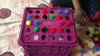 Fine motor skill-hand-eye coordination & concentration development activities for toddler 1-3 yr old