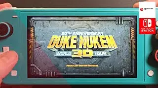 Duke Nukem 3D Nintendo Switch Lite Gameplay